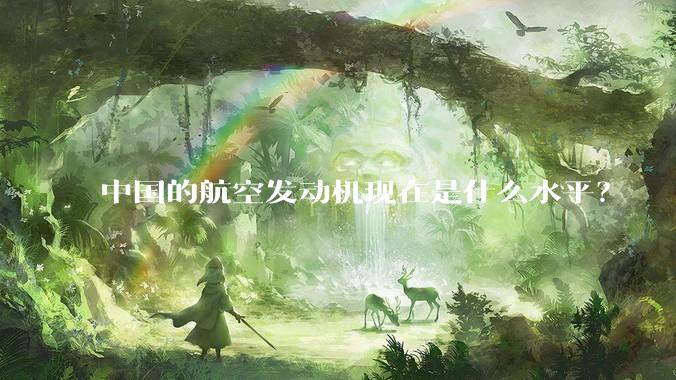 中国的航空发动机现在是什么水平？